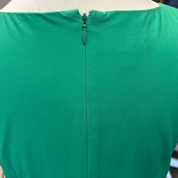 Talbots Vibrant Green Midi Dress - Picture 3 of 8